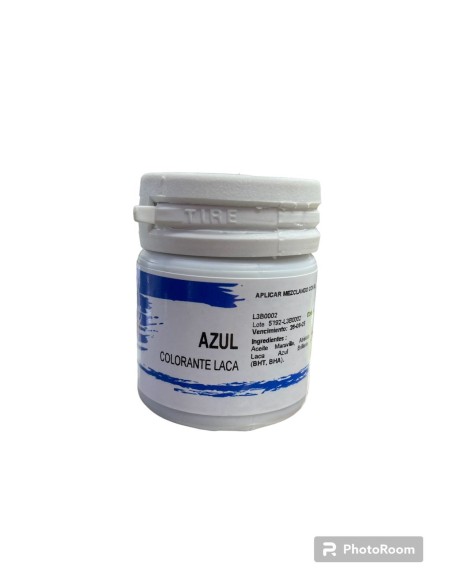COLORANTE LIPOSOLUBLE PARA CHOCOLATE  AZUL DE 15 GR GUTTCHE